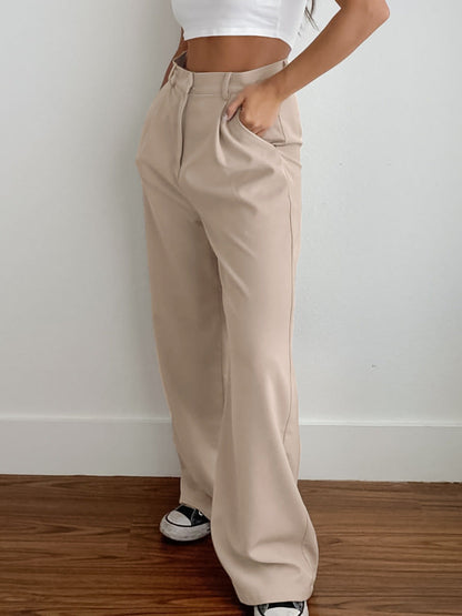 Yolanda® | Oversized flared tailored trousers