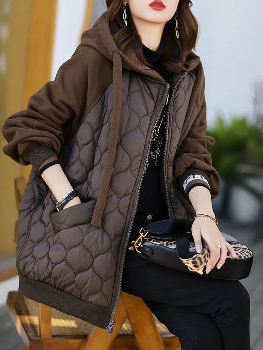 Verónica® | Mysa quilted jacket with hood