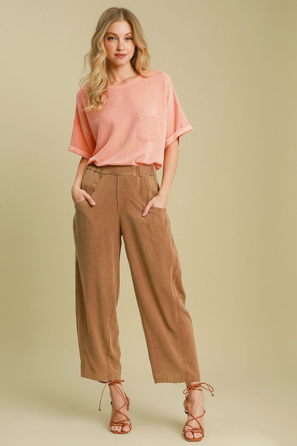 Willow® | Baggy fit trousers with an elastic waistband and pockets