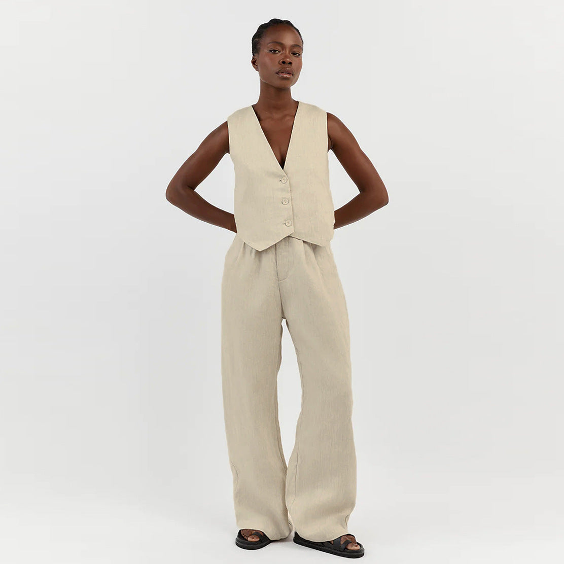 Verónica® | Candice Tailored Vest and Pants Set