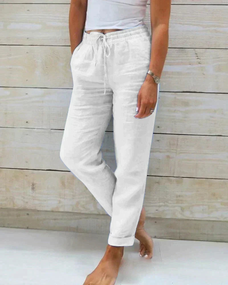 Nyx® | Elegant linen trousers for women