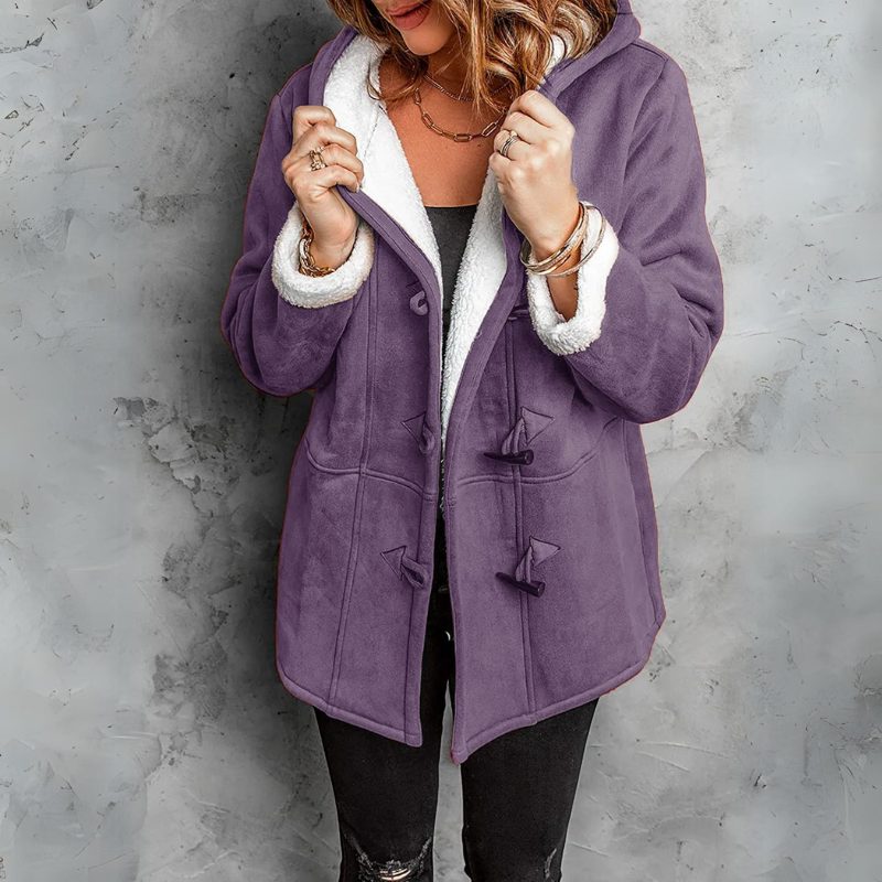 Ximena® | Soft hooded jacket