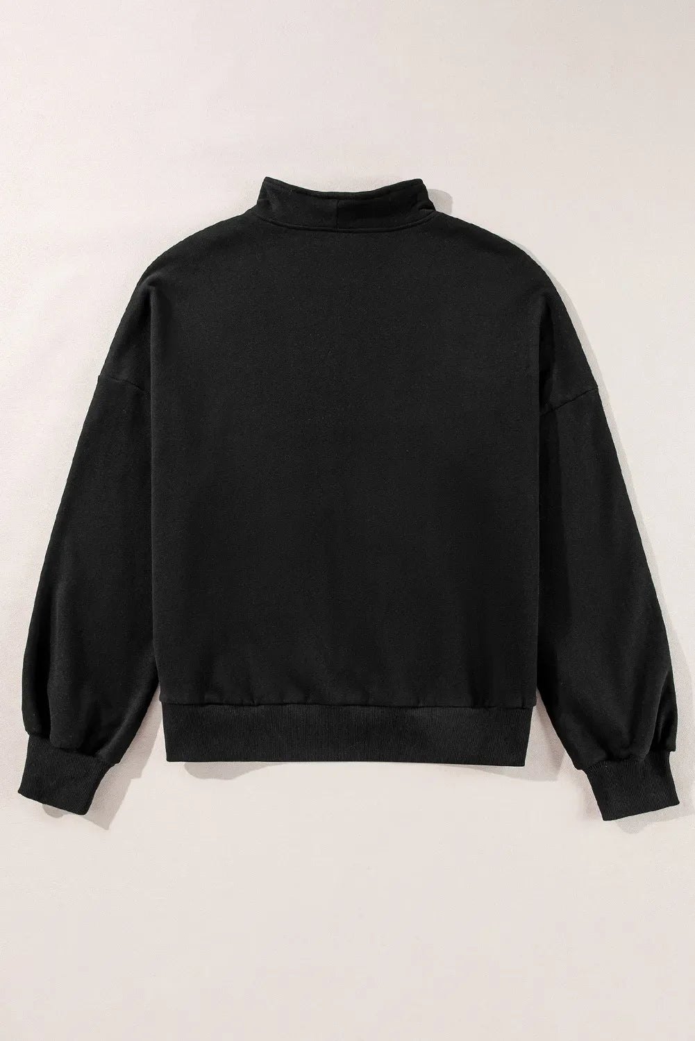 Adriana® | Long sleeve half zip sweatshirt