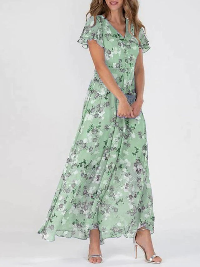 Tamar® | Long floral dress