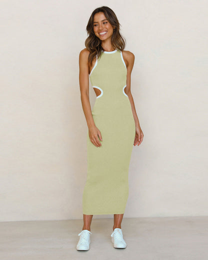 Wendy® | figure-hugging mesh dress with cutouts