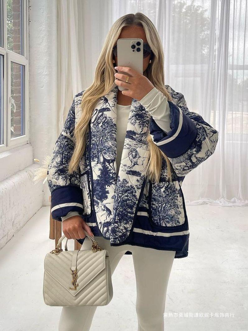 Tatiana® | Printed quilted jacket