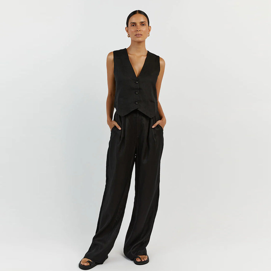 Zinnia® | Candice Tailored Vest and Pants Set