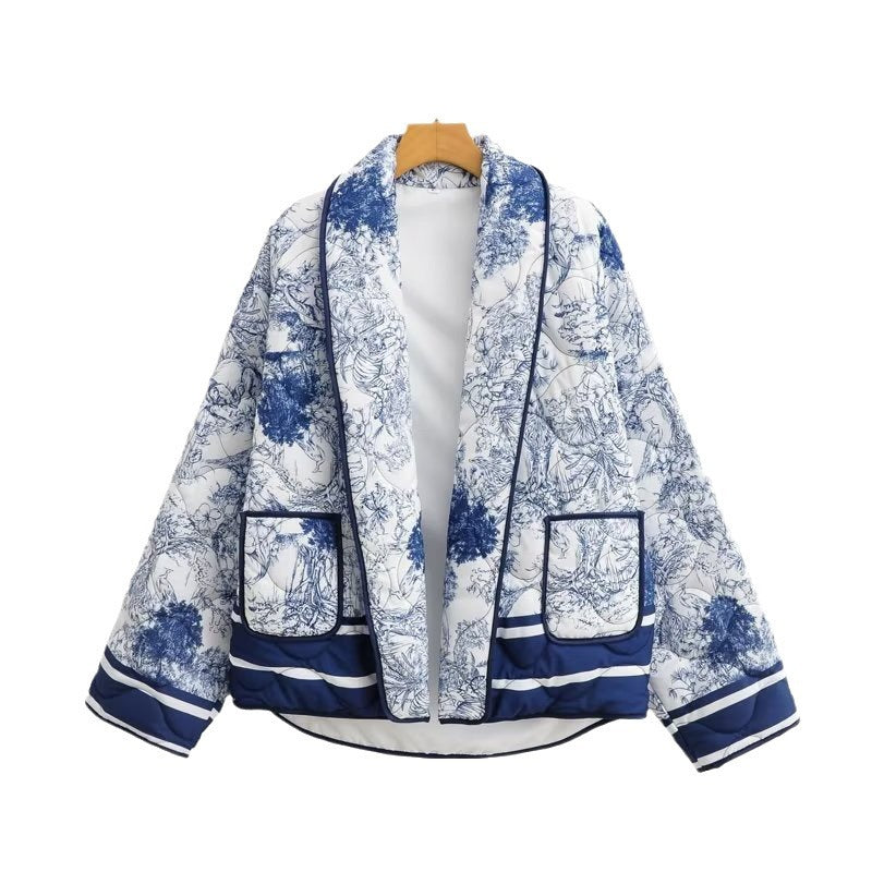 Tatiana® | Printed quilted jacket