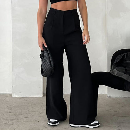 Yolanda® | Oversized flared tailored trousers