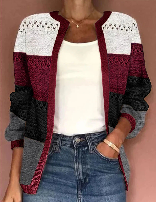 Natividad® | Casual Jacquard Wrap Cardigan🔥Buy 2 Free Delivery