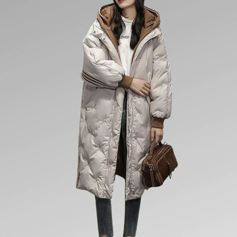 Zaida® | Long lined winter coat