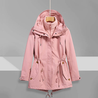 Silvia® | Essential hooded jacket with zip waist