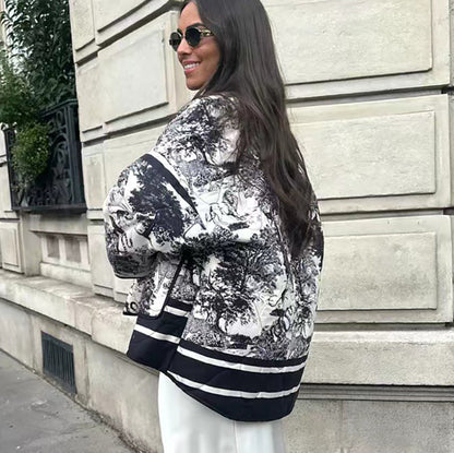 Tatiana® | Printed quilted jacket