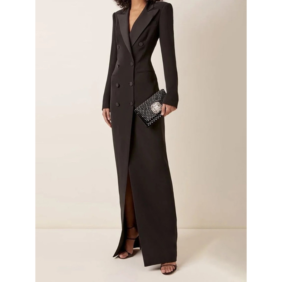 Thea® | Evening dress with layered jacket for women