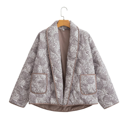 Zahira® | Printed quilted jacket