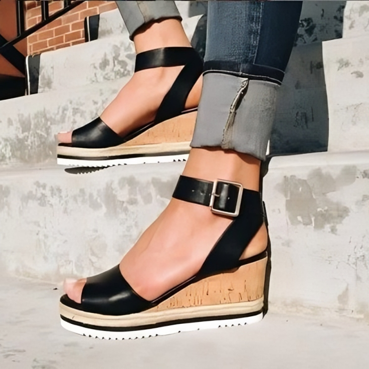 Zoe® | Stylish wedge heel sandals