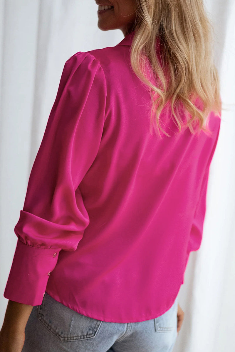 Alicia® | Elegant tops with a plain turn-down collar