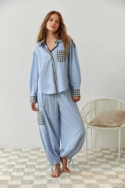 Verónica® | Long pajama pants set