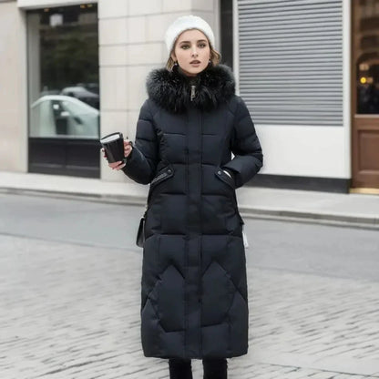 Yoselin® | Italian Stylish Coat With Faux Fur