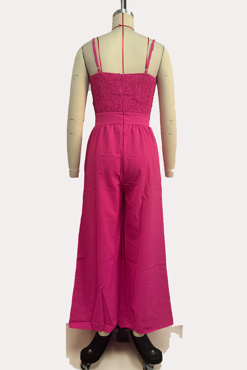 Petra® | Casual Solid Color Loose Jumpsuits with Pockets and V-Neck (3 Colors)