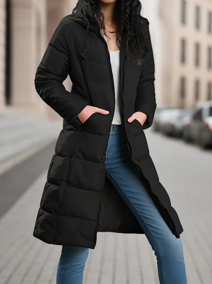 Poppy® | Thick and stylish puffer outerwear with hood