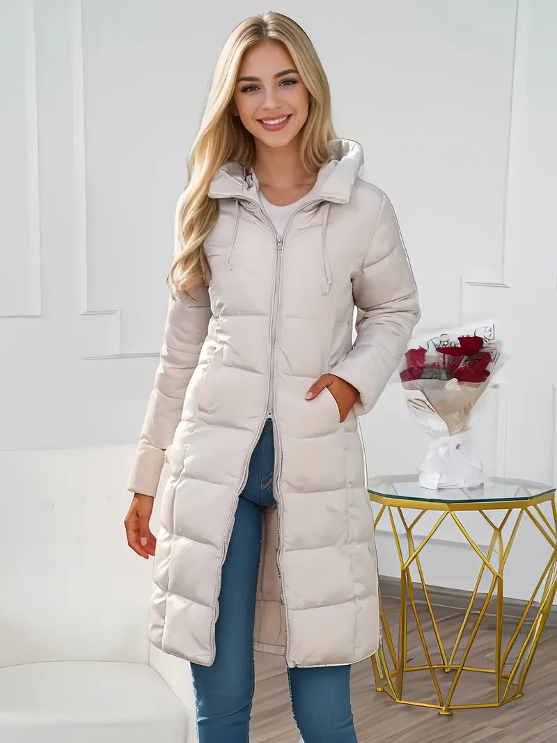 Poppy® | Thick and stylish puffer outerwear with hood