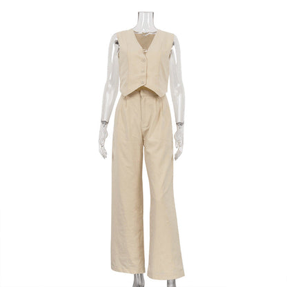 Verónica® | Candice Tailored Vest and Pants Set