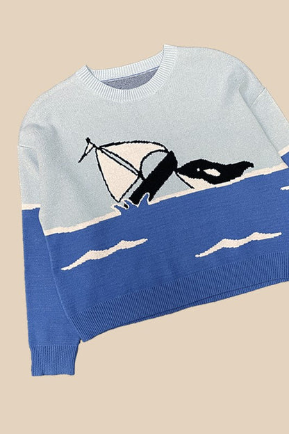 Penelope® | Orca knit sweater