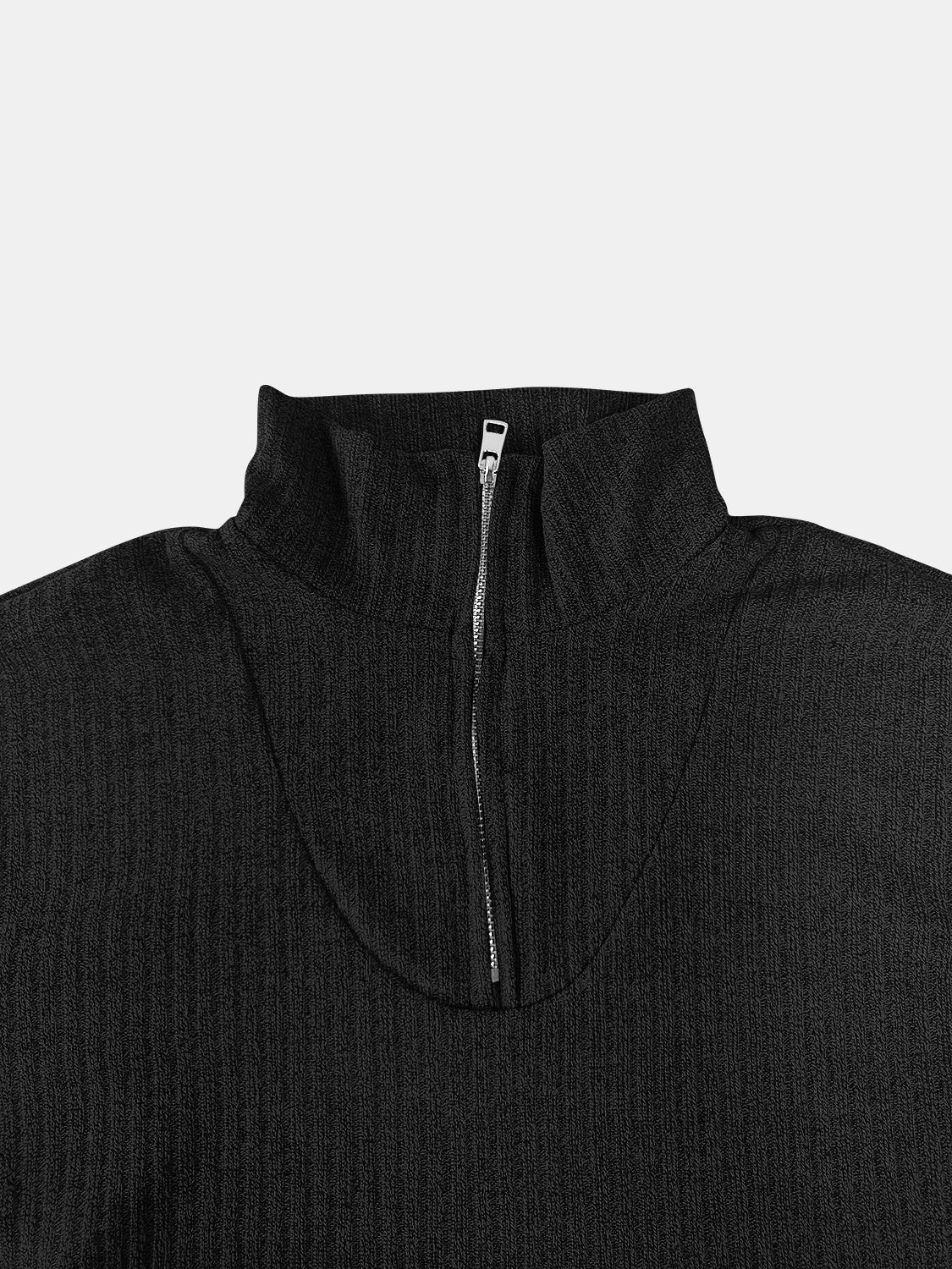 Teresa® | Full size quarter zip long sleeve top