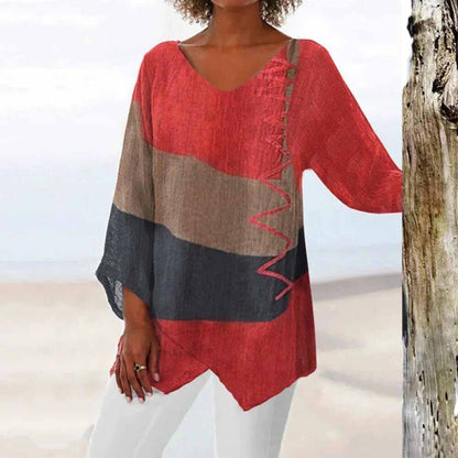 Paz® | Long-sleeved blouse with a loose fit