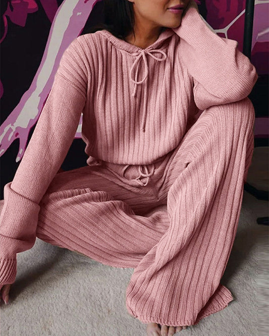 Althea® | Warm stylish pajama suit with hood