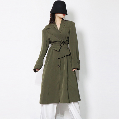 Zara® | Dark green long coat