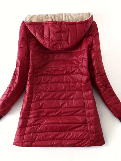 Xenia® | Cozy hooded quilted coat with soft lining