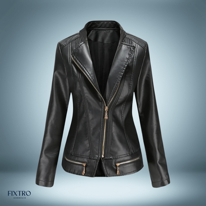 Teresa® | Elegant leather jacket