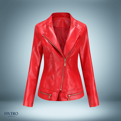 Teresa® | Elegant leather jacket