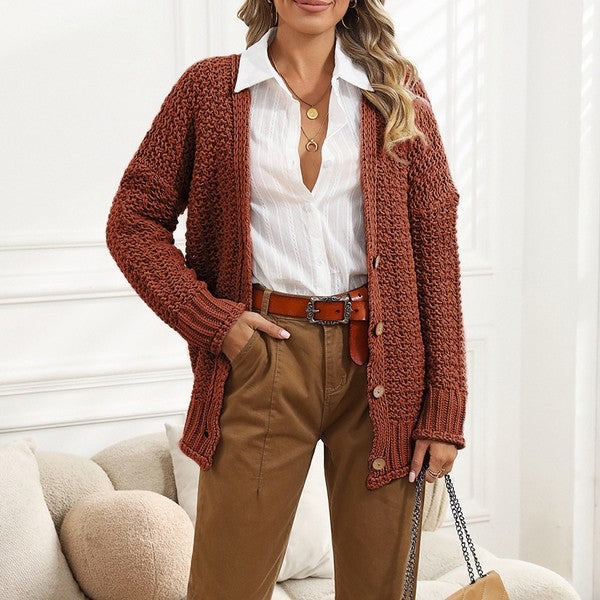 Yoselin® | Simple and stylish winter cardigan