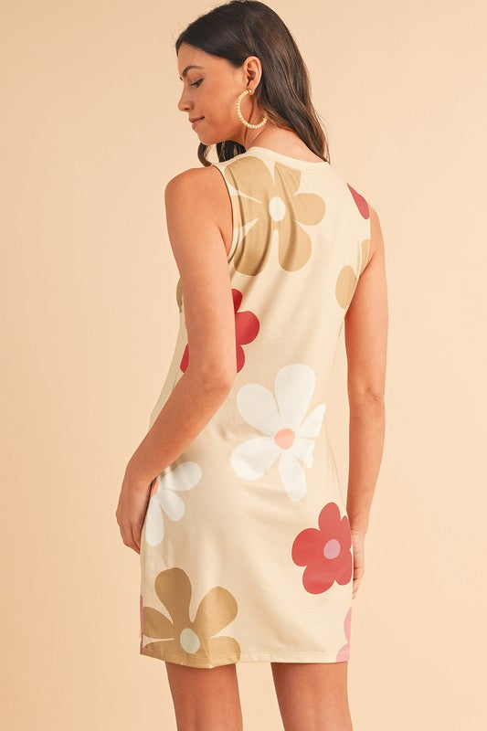 Zenaida® | Daisy print tank dress