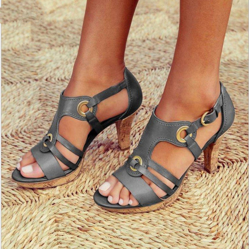 Silvia® | Comfortable high heel sandals