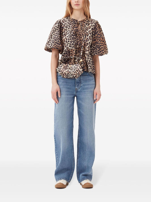 Quintina® | Leopard blouse