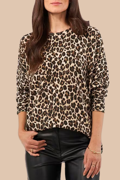 Pilar® | Designer-inspired animal print sweater