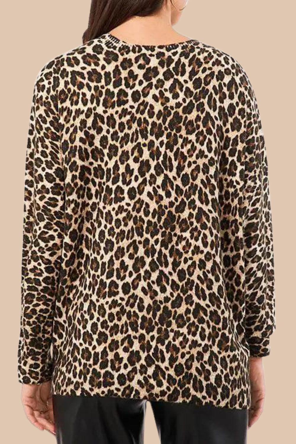 Pilar® | Designer-inspired animal print sweater