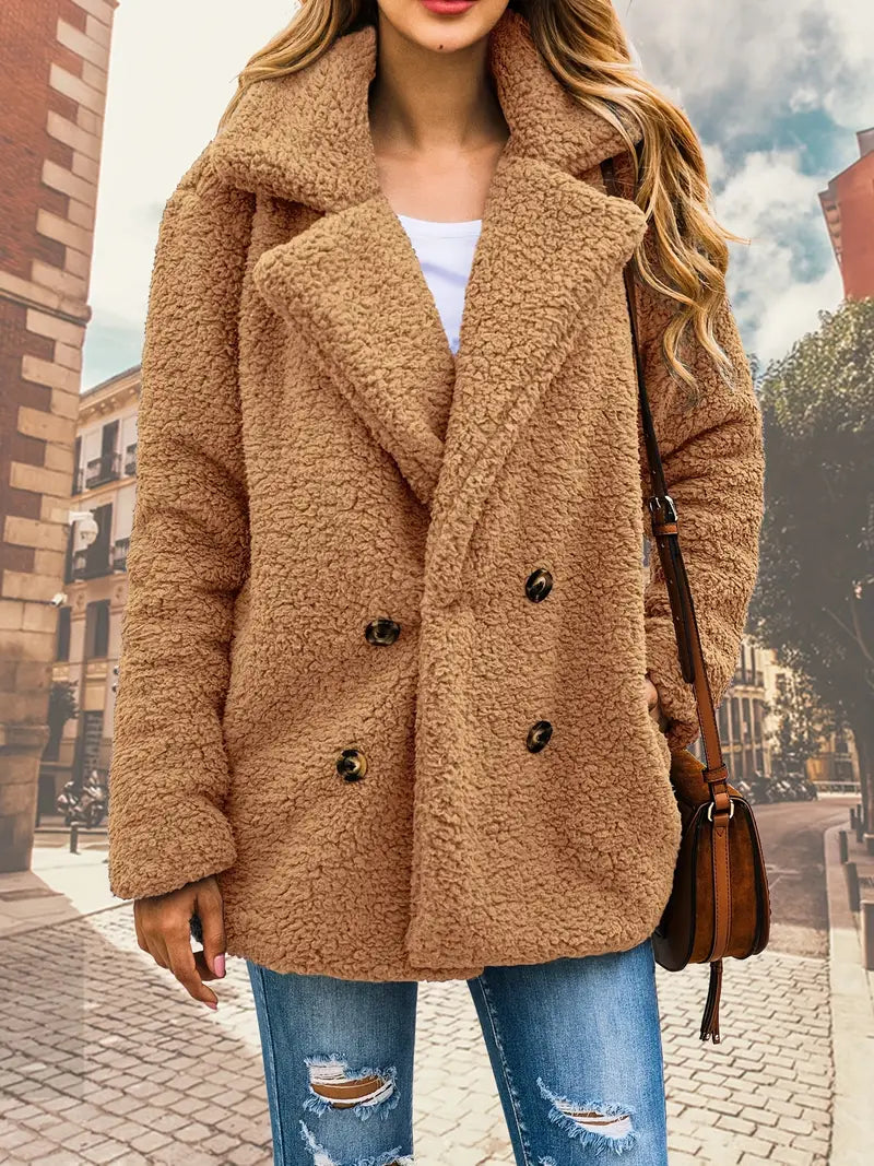 Virginia® | Knitted plush jacket for women