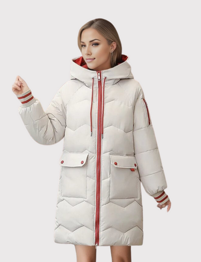 Tamara® | Winter coat with hood