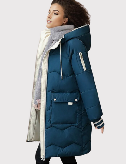 Tamara® | Winter coat with hood