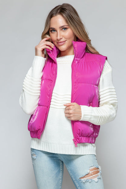 Tatiana® | Snobbish quilted vest with fine fur lining