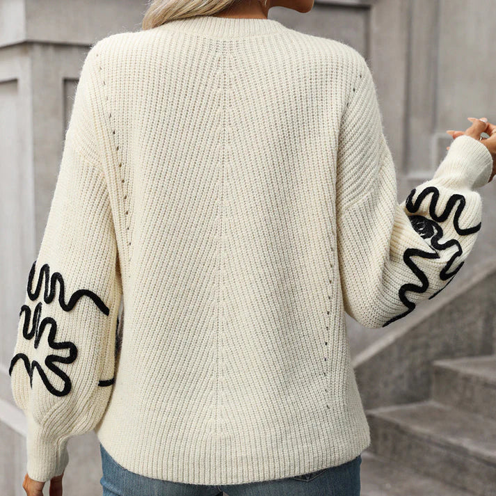 Alessandra® | Casual knitted sweater for women