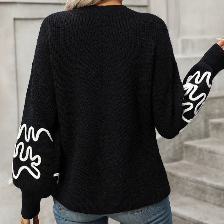 Alessandra® | Casual knitted sweater for women