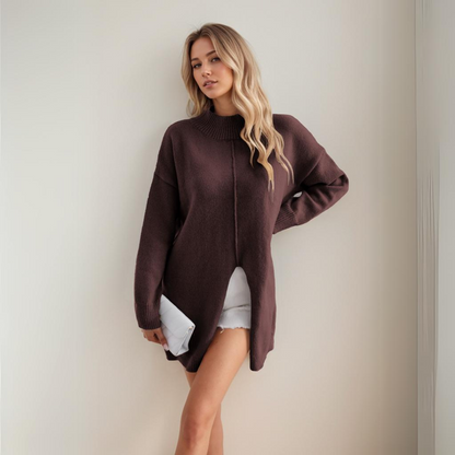 Tania® | Minimalist, chic longline sweater