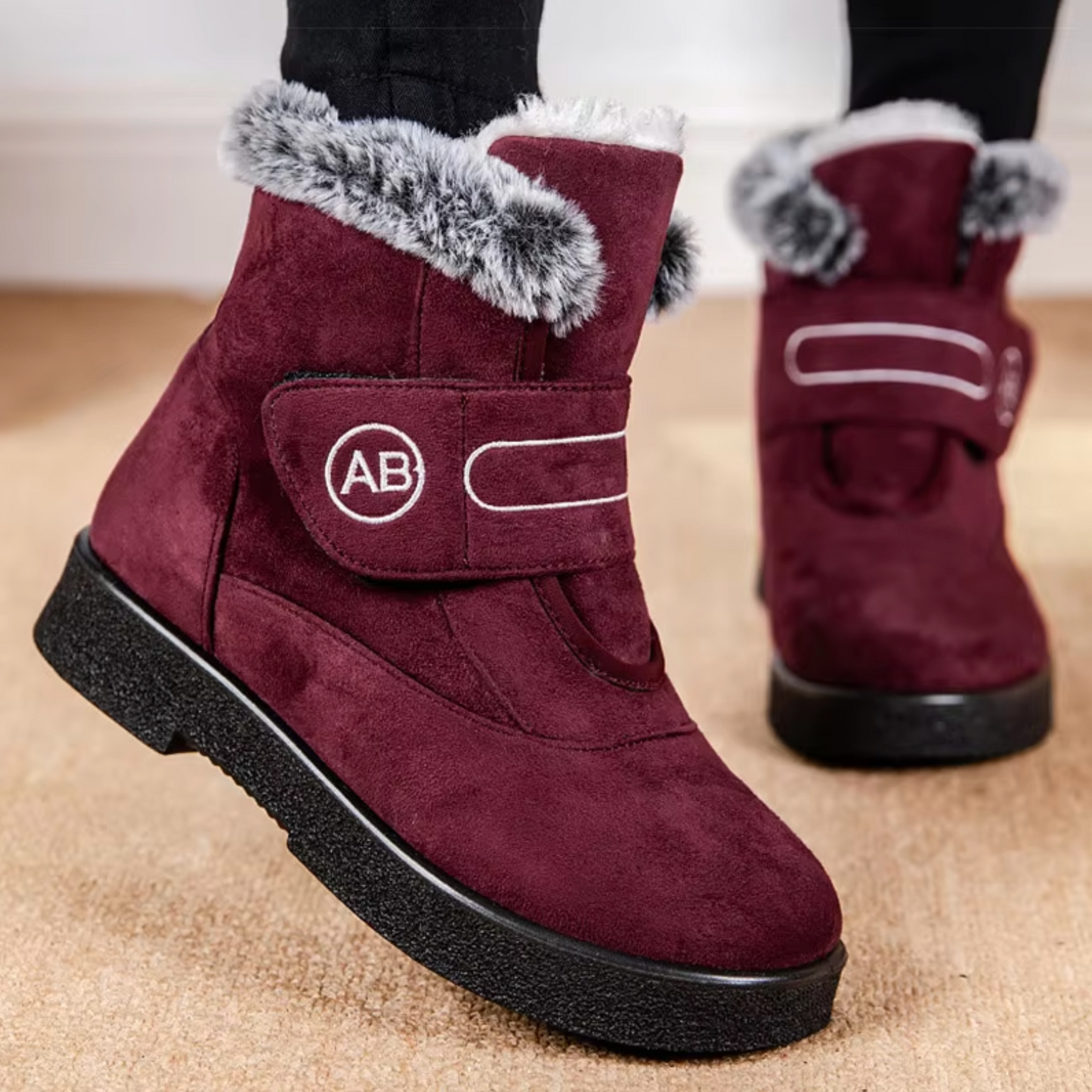 Tamara® | Fur ankle boots