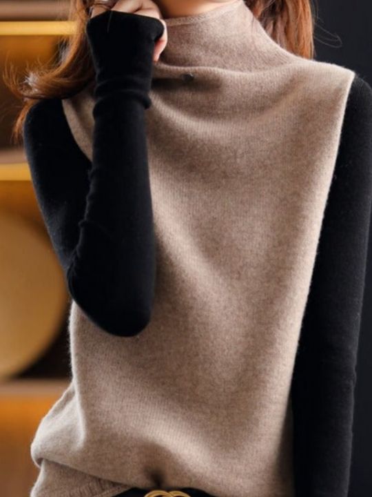 Solea® | Warm turtleneck sweater for women